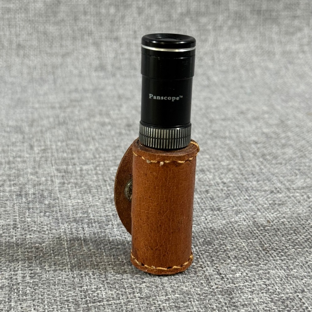 VTG Panscope Monocular Telescope Monocular Pocket Spyglass Black Leather Case